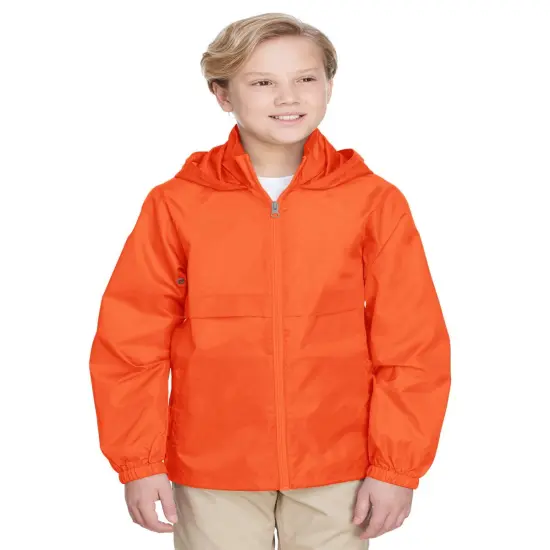 Team 365&reg; Youth Zone Protect Lightweight Jacket SPORT ORANGE {1}