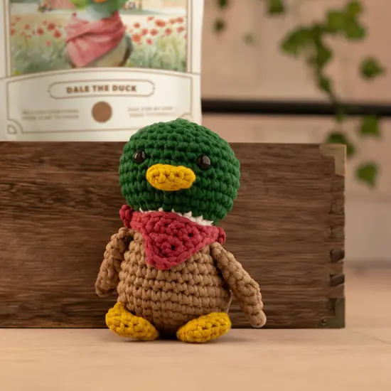 Hearth & Harbor Amigurumi Crochet Kit for Beginners Dale the Duck {5}