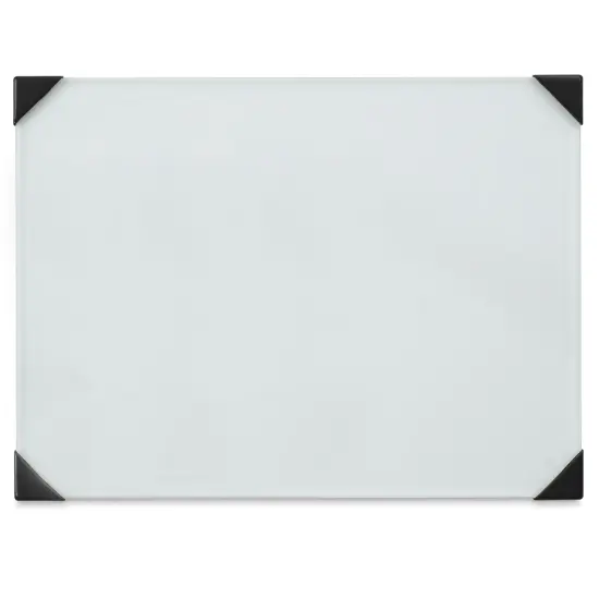 Posh Glass Tabletop Palette - Clear, 9" x 12" {1}