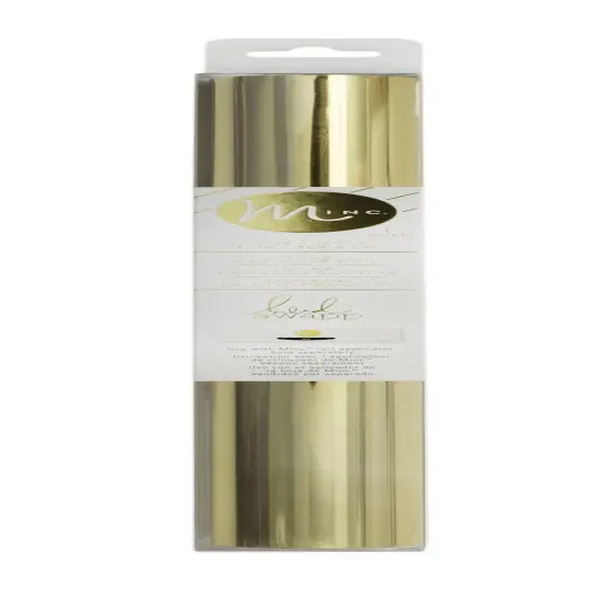 American Crafts Heidi Swapp FOIL 369973 Minc Reactive Foil 12.25"-Gold 10' Roll {1}