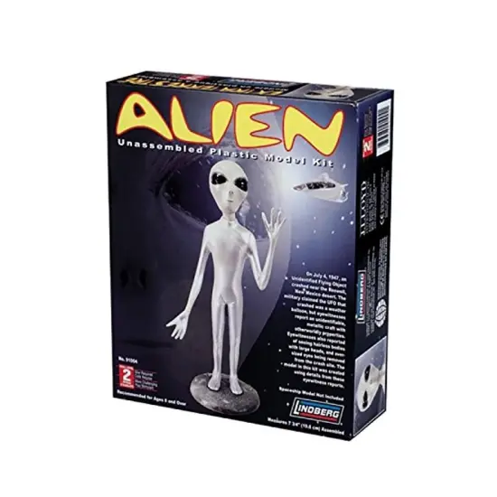 Alien Rosewell 7 Inch Unassembled Plastic Model Kit {1}