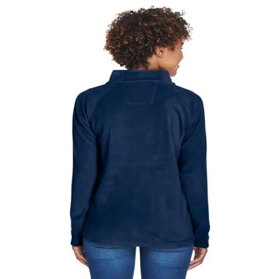 Team 365&reg; Ladies Campus Microfleece Jacket WHITE {7}