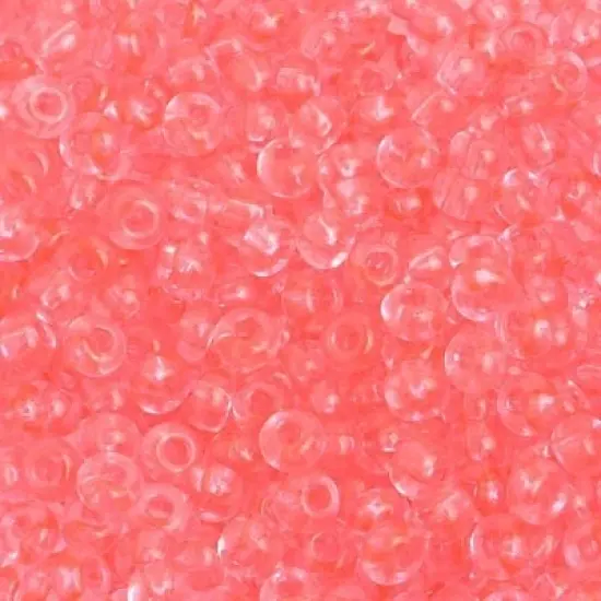 John Bead 6/0 Crystal Solgel Czech Glass Seed Beads, 500g Pink {1}