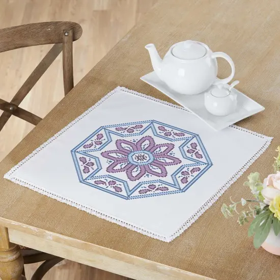 HerrschnersDaydreams Table Topper Stamped Cross-Stitch Multi {1}