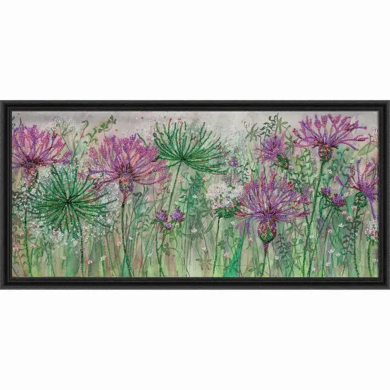Abris Art Cornflowers in the Field Beaded Embroidery Kit Multi {1}