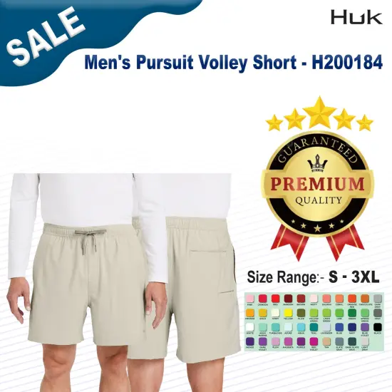 HUK&reg; Men's Pursuit Volley Short Sargasso sea {2}