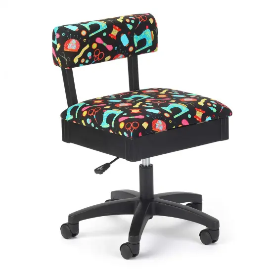 Arrow Black Notions Hydraulic Sewing Chair &ndash; H7013B {1}
