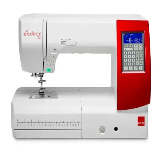 Elna eXcellence 710 Computerized Sewing and Quilting Machine {1}
