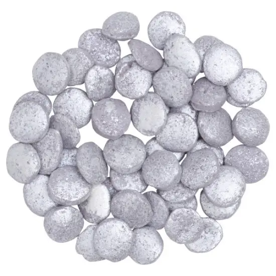 Silver Confetti Quins 4oz {1}