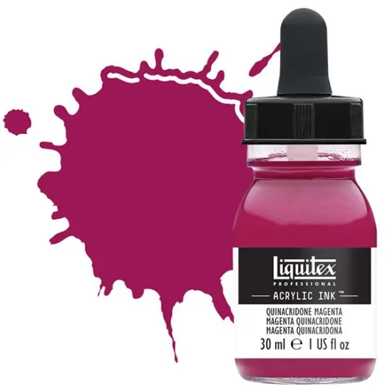 Liquitex Professional Acrylic Ink 30ml Bottle - Quinacridone Magenta {1}