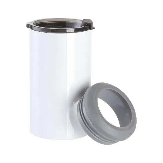 Craft Express 4 Pack 12oz 4-in-1 Stainless Steel Sublimation Can Coolers {3}