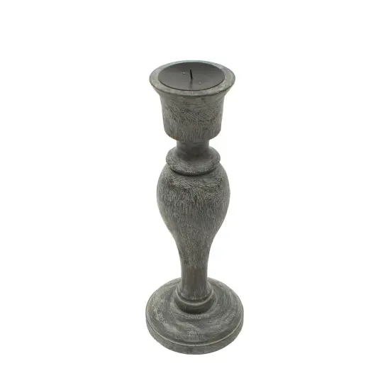 Decorative Wooden Centerpiece Candle Holder- 6" X 16" {4}