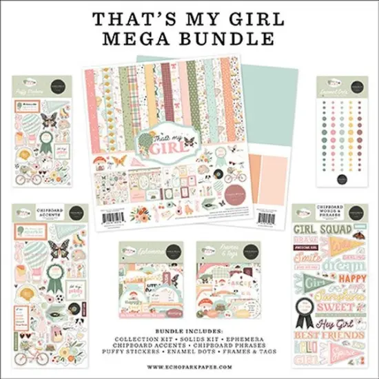 Carta Bella That's My Girl Mega Bundle {1}