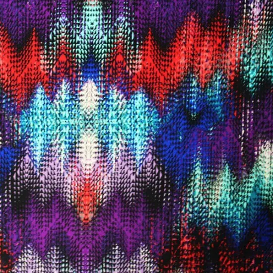 Blurred Street Lights Printed Spandex {2}