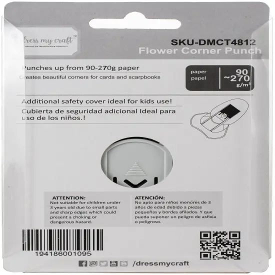 Dress My Craft Paper Punch-Flower Corner {4}