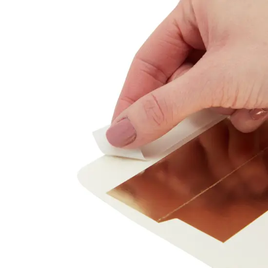 Gold Foil Letter U Personalized Blank Note Cards with Envelopes 4x6, Initial U Monogrammed Stationery Set (Ivory, 24 Pack) {4}