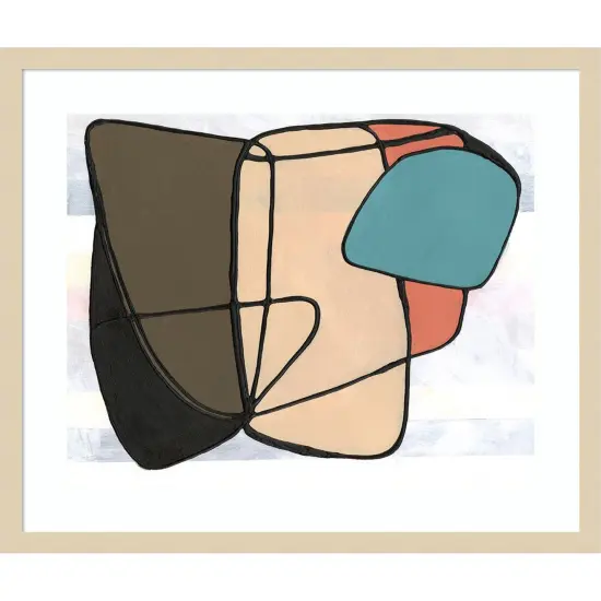 Future Modern II by Vanna Lam Wood Framed Wall Art Print {1}