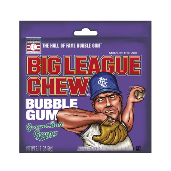 Big League Chew Gum Grape | 2.12oz, 12ct {1}
