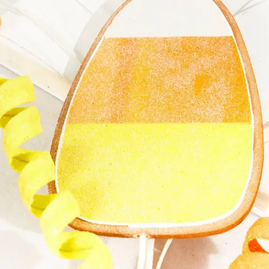 24" Candy Corn Cookie Spray {3}