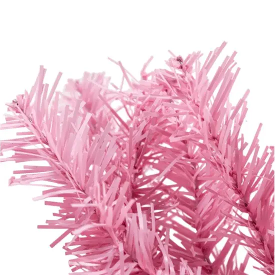 32" Pink Pine Christmas Teardrop, Unlit {2}