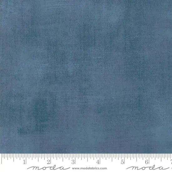 Blue Grunge Basics Harbor 44"/45" Per Yard {1}