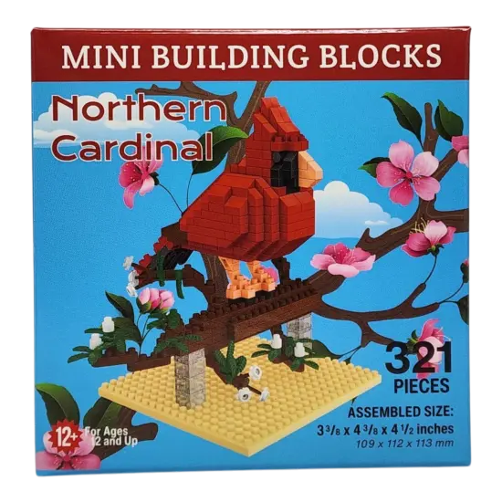 Mini Building Blocks - Cardinal {1}