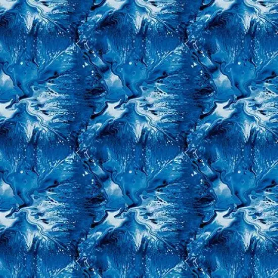 Blue Royal Texture Virtuoso Cotton 44"/45" Fabric Per Yard {1}
