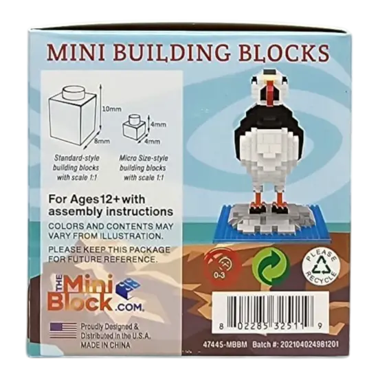 Mini Building Blocks - Puffin {2}