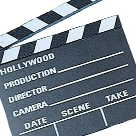 Hollywood Clap Board Include 1 Units {4}