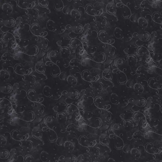 Mook Fabrics Elegance Cotton Fabric [45 in. Wide] - By The Yard Charcoal {1}