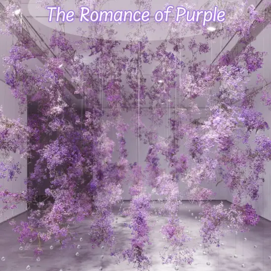 Dried-Flowers-Babys-Breath-Bouquet-17.2 inch 2500+ Flowers, Natural Gypsophila Branches for Home Decor, Wedding, Table Decor, DIY Wreath Floral, Dry Flowers Bulk for Vase (Purple) {5}