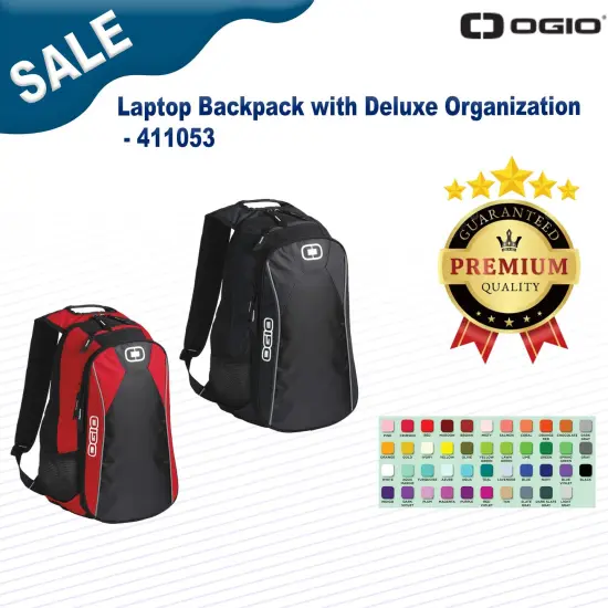 OGIO&reg; Laptop Backpack with Deluxe Organization Fracture {2}