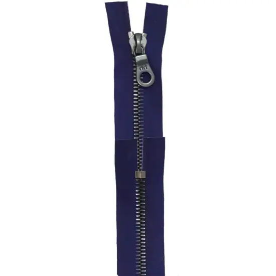 8MM Closed Bottom Zipper with KTA Pull &ndash; Purple Tape {2}
