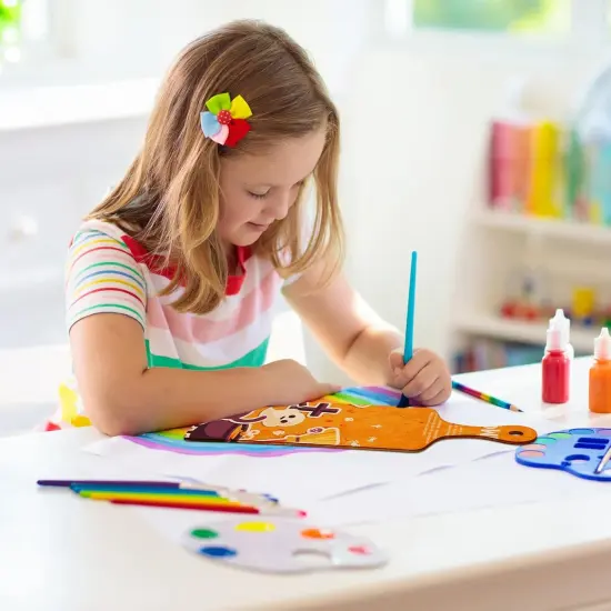 36 Pcs Wooden Mini Cutting Board with Handle {3}