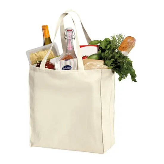 Port Authority&reg; Ideal Twill Over The-Shoulder Grocery Tote {5}