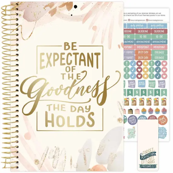 bloom daily planners 2025-26 Academic Planner, Soft Cover, 5.5" x 8.25", Moments of Grace {1}