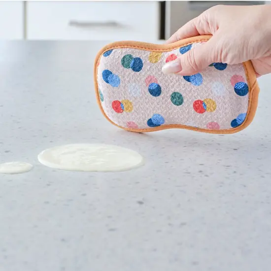 Field Of Flowers Reusable Scrubbies, Set of 4 {6}