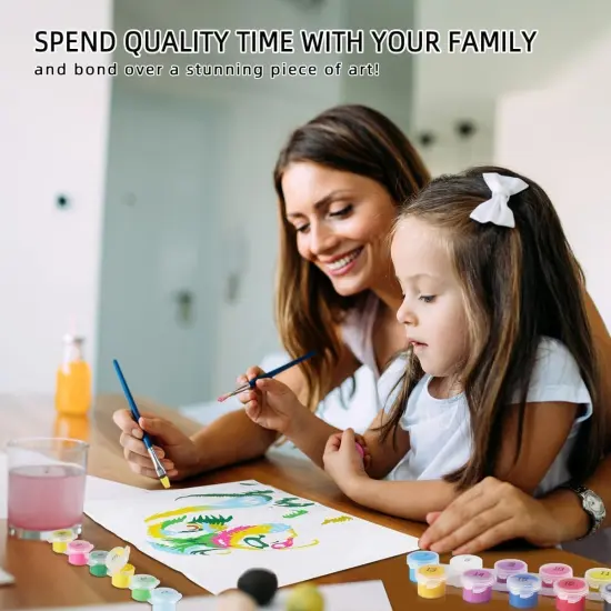 Paint by Numbers Kit for Kids (Color Octopus) {3}