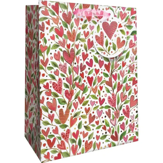 Pack/6: Love Grows Gift Bag - 8 x 4 x 10" {2}