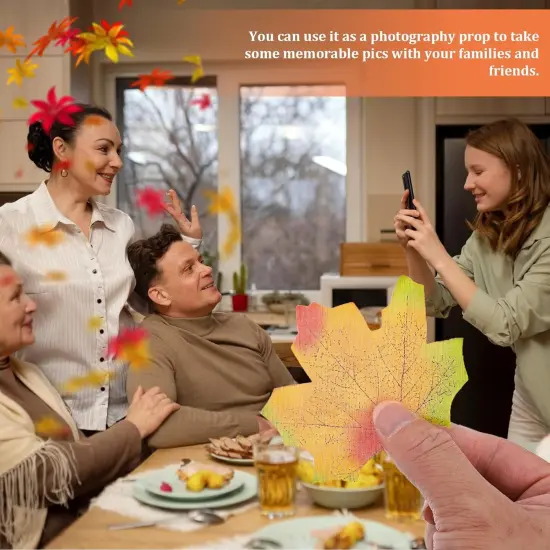 4 Colors Fake Leaves Artificial {3}