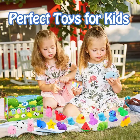 130Pcs Mochi Squishy Toys Kit for Kids {4}