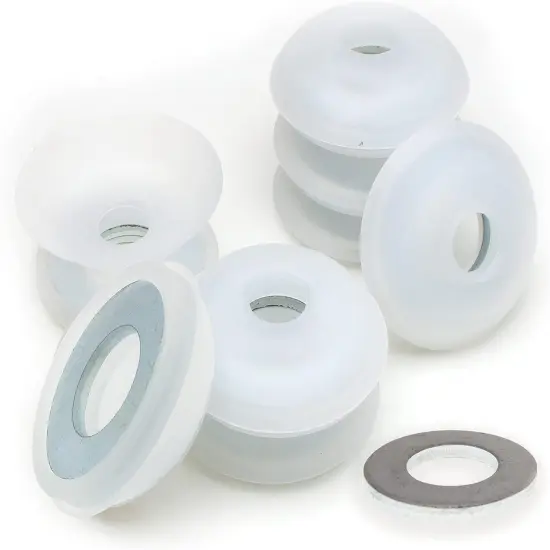 The Beadsmith Bob-EEZ Cord Management &ndash; No-Tangle Thread Bobbins with 24 Gram Weights &ndash; 1-7/8&rdquo;, Bag of 8 Pieces &ndash; Storage Organization &ndash; Jewelry Tools for Kumihimo Braiding and Macrame Designs {1}