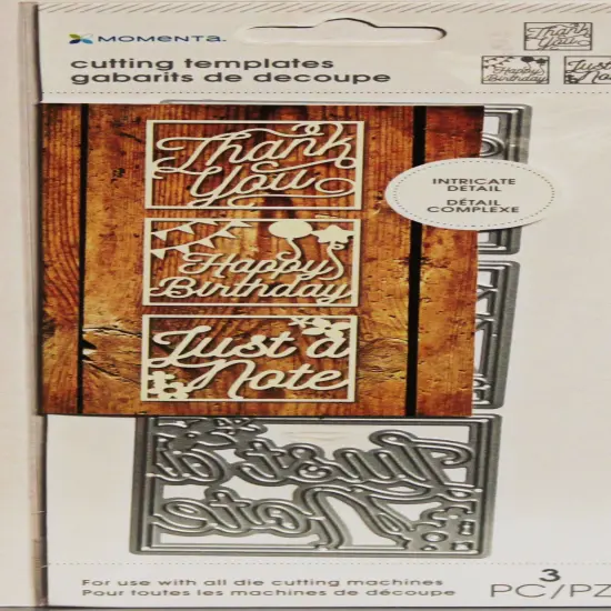 Momenta Sentiments Cutting Templates Dies {1}
