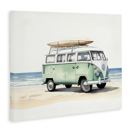 Stupell Industries Tropical Summertime Ride Canvas Wall Art Design by Arlington Prints {3}