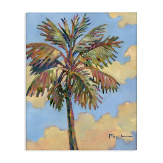 Stupell Industries Summer Santa Rosa Palm Canvas Wall Art Design by Paul Brent {1}