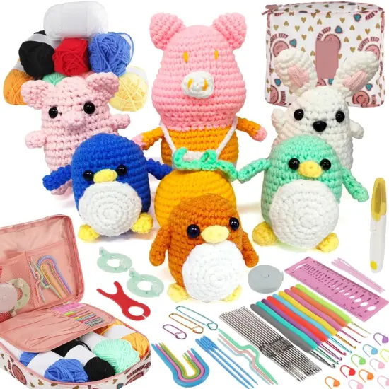 61PCS Crochet Kit {5}