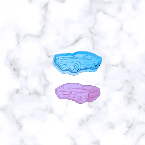 Car RacerThemed Cutter and Stamps {1}