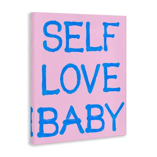 Stupell Industries Self Love Baby Motivational Canvas By House of Lulu {3}