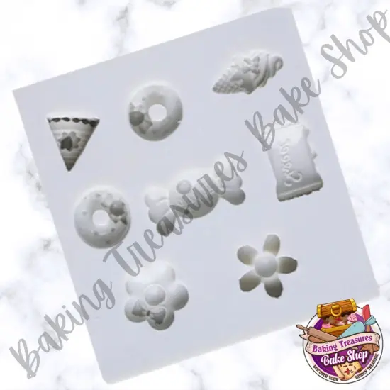 Flower andCandy silicone mold {2}