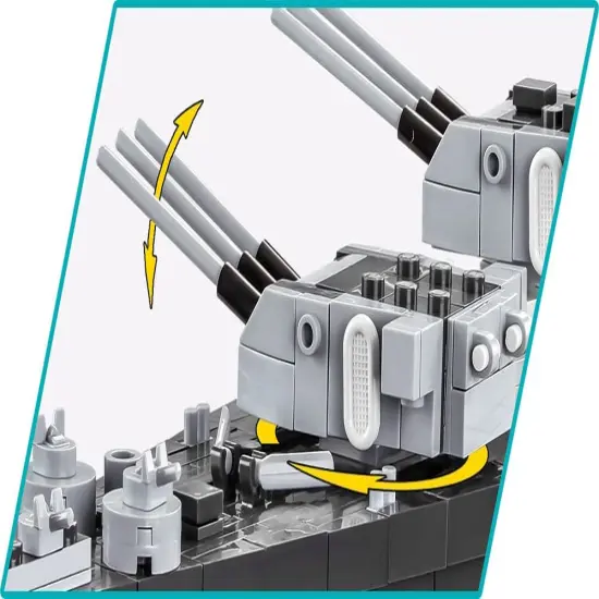 COBI Historical Collection World War II IOWA-Class Battleship, 4-in-1 EXECUTIVE EDITION {3}